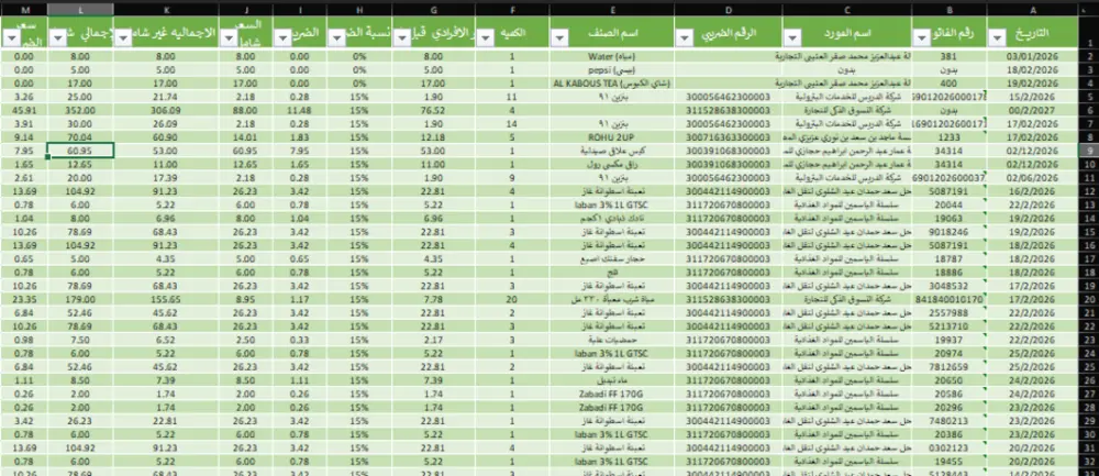 استخراج وإدخال البيانات Web Research & Data Entry