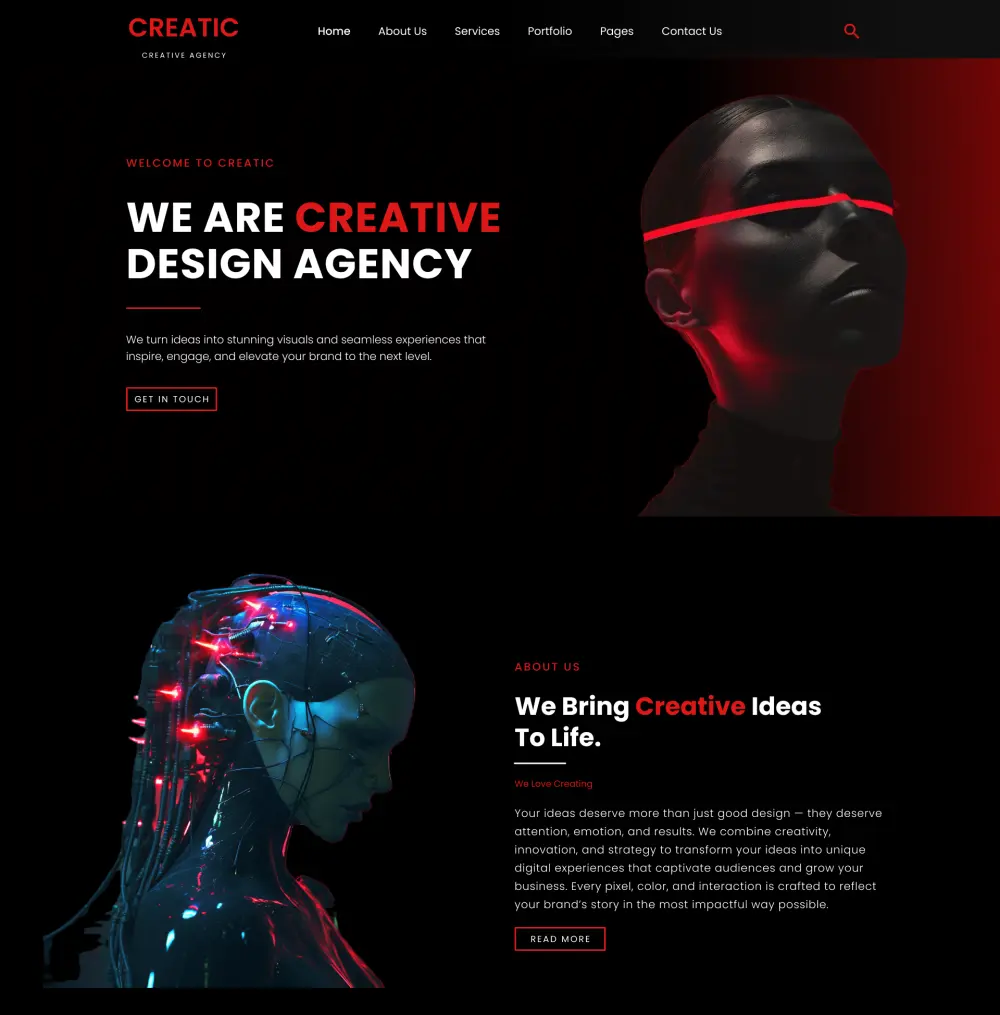 تصميم صفحه هبوط (Landing page)