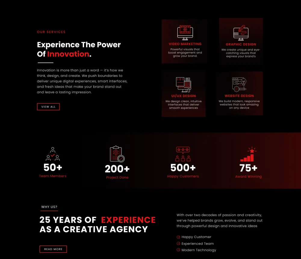 تصميم صفحه هبوط (Landing page)