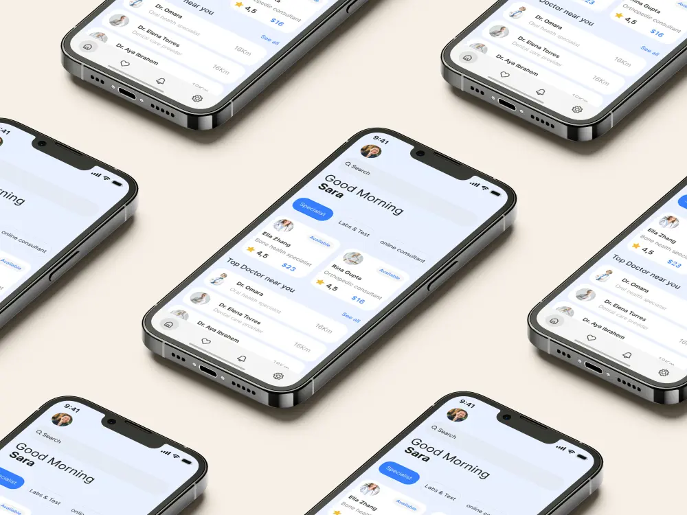 أصمّم لك واجهات تطبيق عصرية تخطف الأنظار وتمنح المستخدم تجربة مريحة تشجّعه على الاستمرار في استخدام التطبيق.