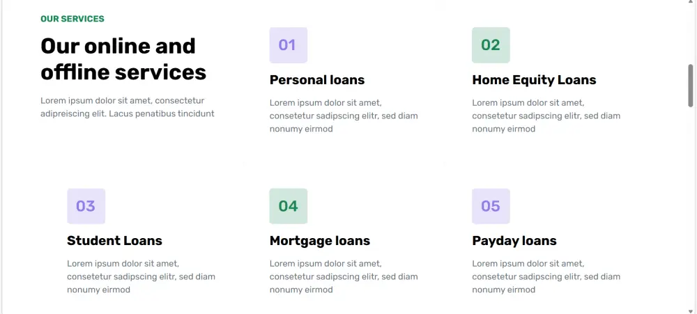 تطوير صفحة هبوط Landing Page متجاوبة وسريعة