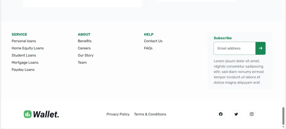 تطوير صفحة هبوط Landing Page متجاوبة وسريعة