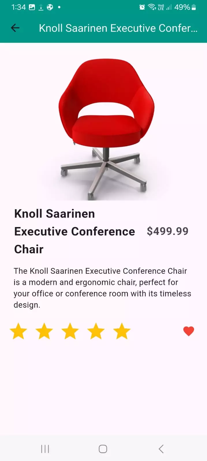 سأقوم بتطوير تطبيق موبايل بسيط (ملاحظات / منتجات / إدارة كتب) باستخدام Flutter & Dart