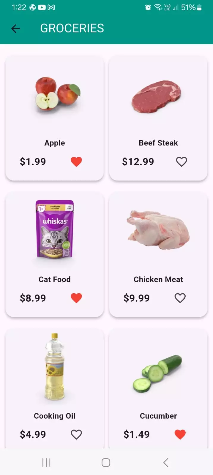 سأقوم بتطوير تطبيق موبايل بسيط (ملاحظات / منتجات / إدارة كتب) باستخدام Flutter & Dart
