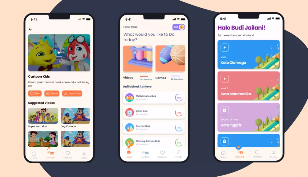 تصميم واجهات تطبيقات موبايل احترافية UI UX ب Figma