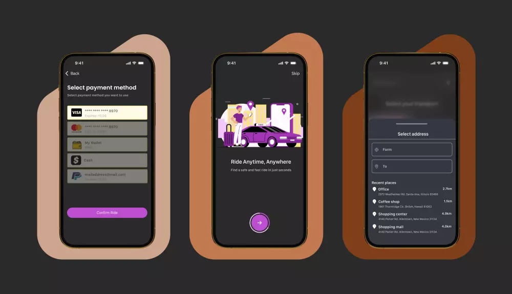 تصميم واجهات تطبيقات موبايل احترافية UI UX ب Figma