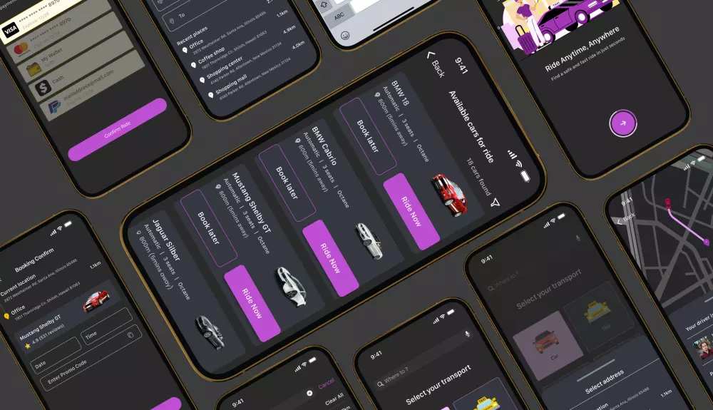 تصميم واجهات تطبيقات موبايل احترافية UI UX ب Figma