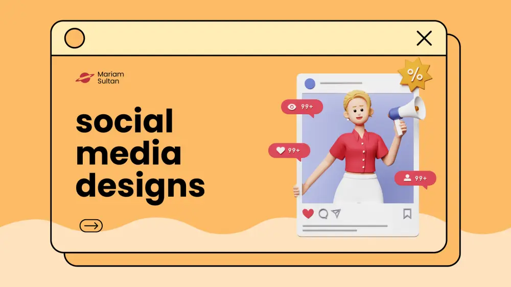 تصميم بوستات احترافية وجذابة للسوشيال ميديا (إنستجرام – فيسبوك )