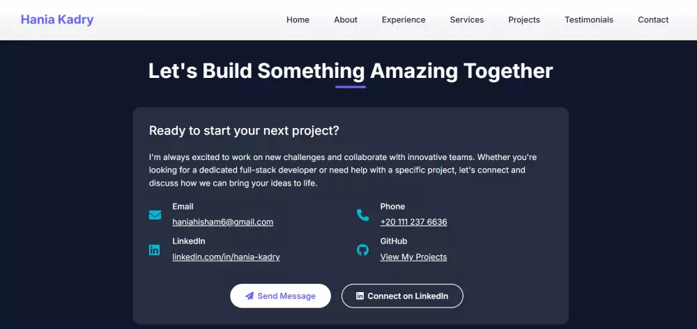 تصميم وبناء موقع شخصي (Portfolio) يعرض أعمالك باحترافية