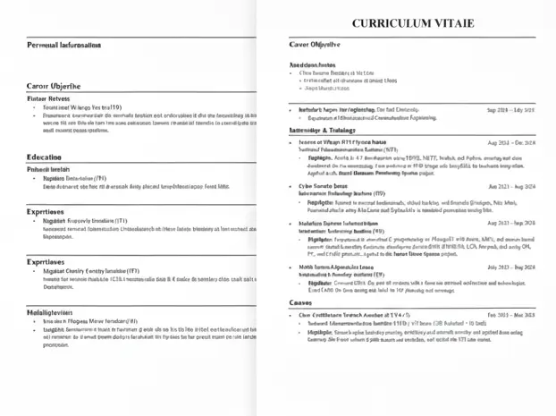 تصميم سيرة ذاتية (CV) احترافي عربي وإنجليزي (ATS)