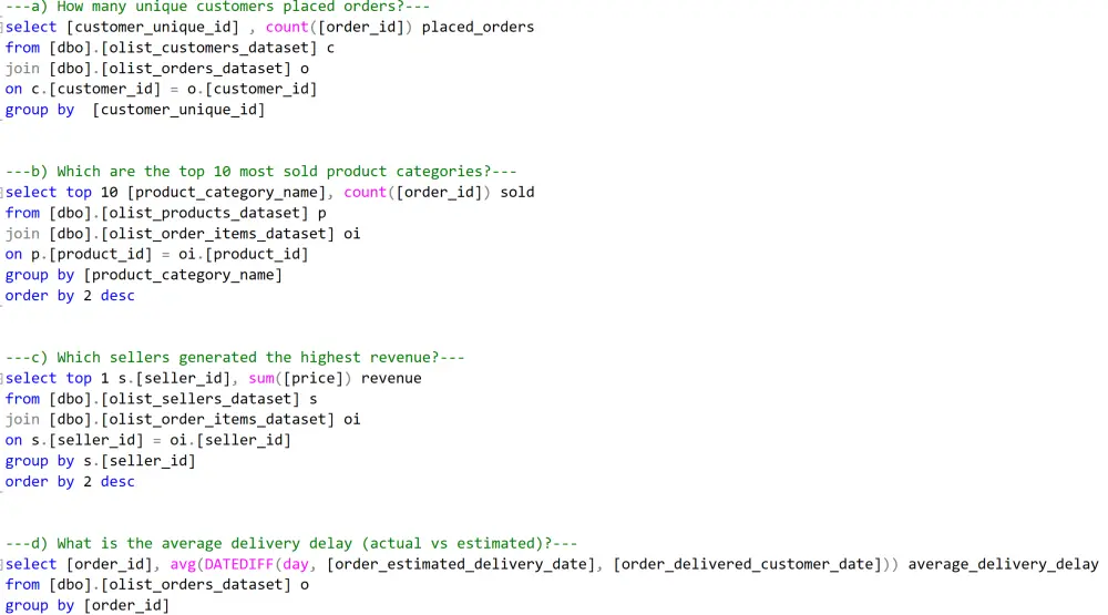 كتابة استعلامات SQL مخصصة حسب طلبك