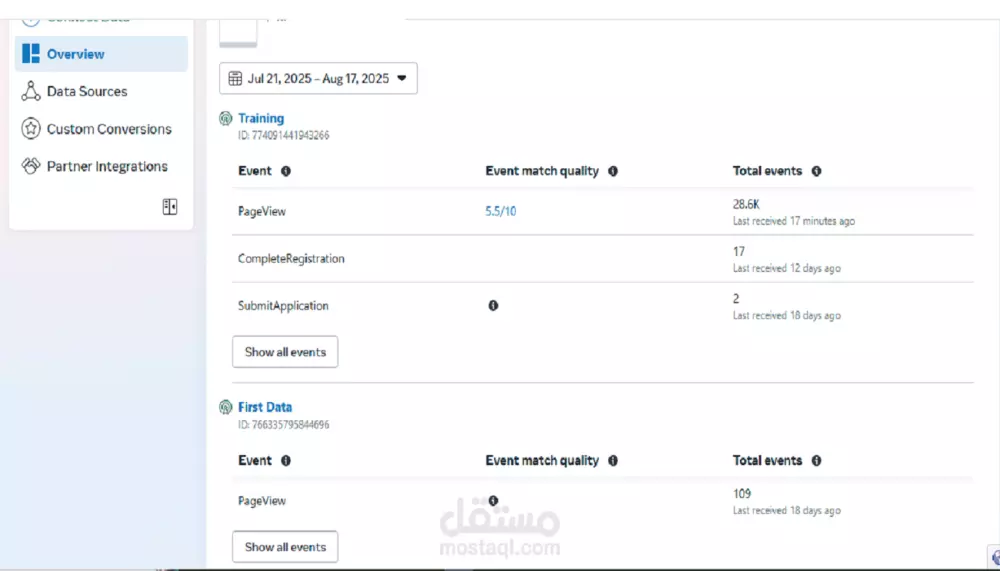 تثبيت فيسبوك بيكسل Meta pixel أو تيكتوك لمتجرك أوموقعك