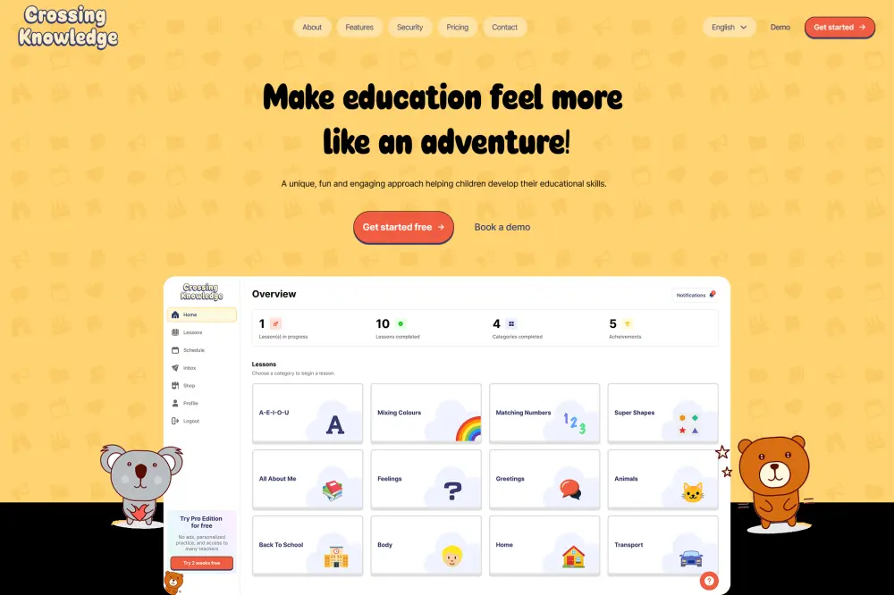 تصميم وبرمجة منصة تعليم إلكتروني احترافية (E-Learning Platform)