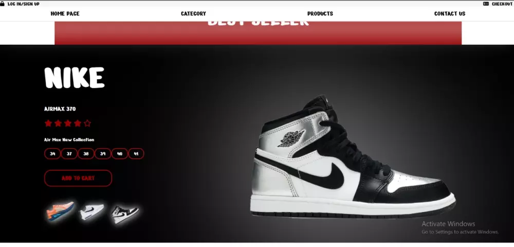 سأقوم بتصميم واجهة متجر إلكتروني (Fashion Store) للاحذية باستخدام Bootstrap، يشمل الصفحة الرئيسية + صفحات الأقسام (رجالي – نسائي – أطفال) + صفحة تواصل + تسجيل دخول + تسجيل حساب جديد + صفحة الدفع (Checkout) + صفحة سلة المشتريات (Cart).