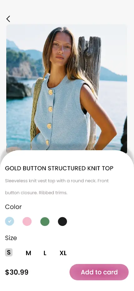 سأقوم بتصميم واجهات كاملة ومبتكرة لتطبيق تسوق ملابس (Clothing App)، بتجربة مستخدم سهلة وجذّابة