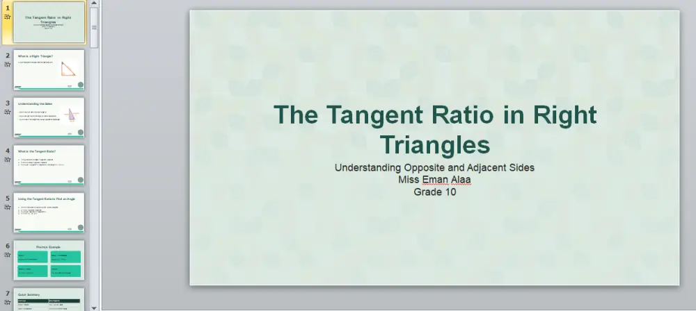 تصميم عرض تقديمي أنيق واحترافي