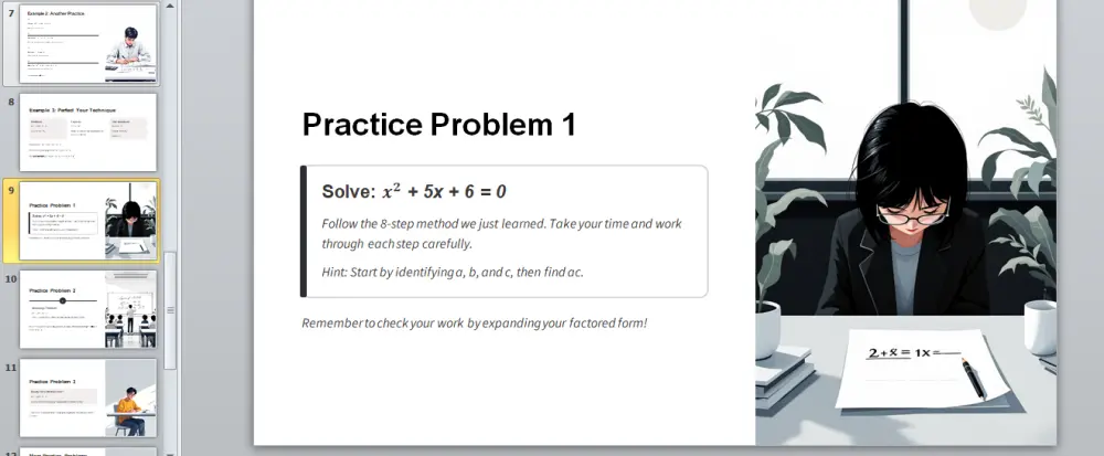 تصميم عرض تقديمي أنيق واحترافي