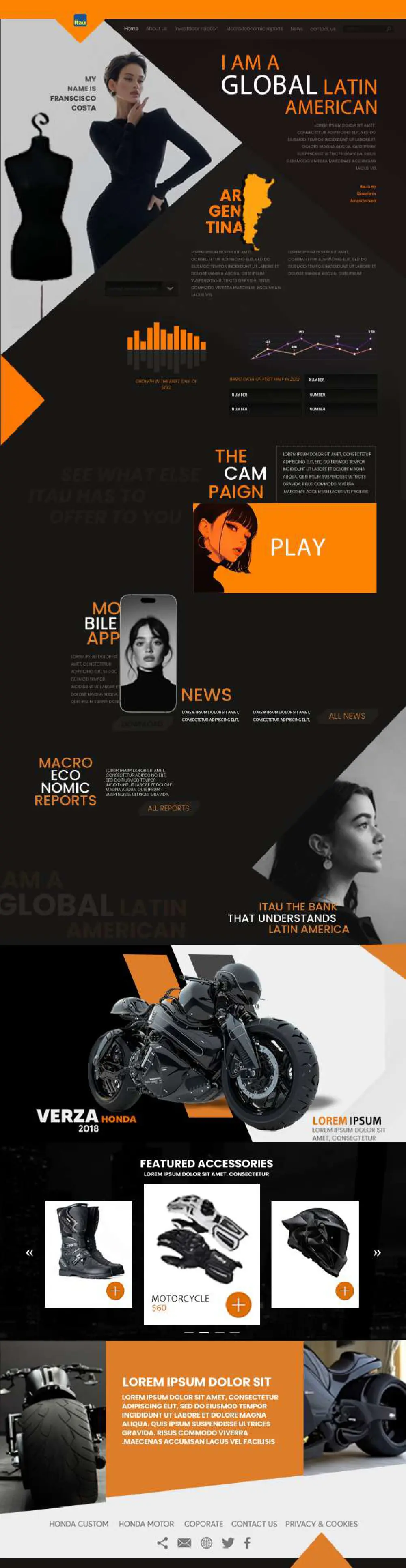 تصميم تجربة وواجهة موقع الكتروني UI/UX