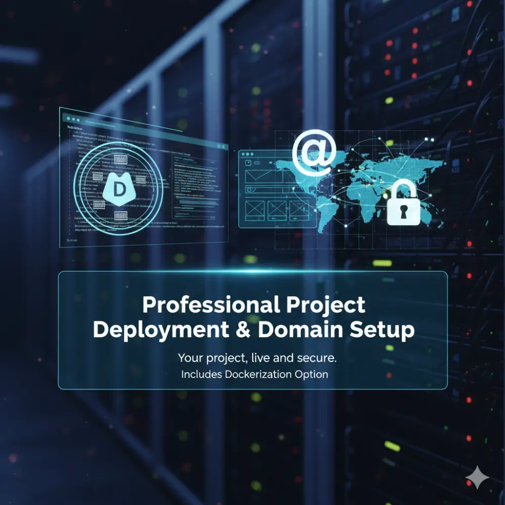 نشر احترافي لمشروعك على أي سيرفر مع إعداد الدومين