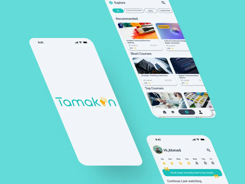 تصميم UI/UX لتطبيقات الموبايل بأسلوب عصري يلفت المستخدمين