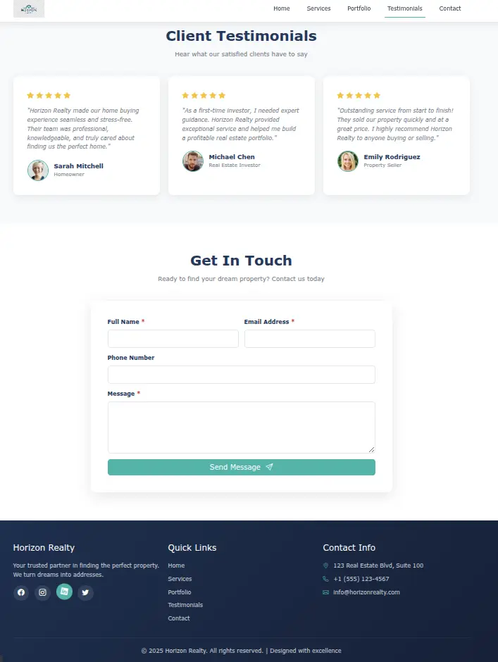 إنشاء صفحة هبوط احترافية متجاوبة لجميع الأجهزة