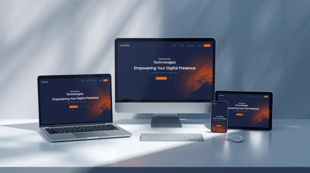 إنشاء موقع ويب متكامل احترافي ومتجاوب باستخدام أحدث التقنيات