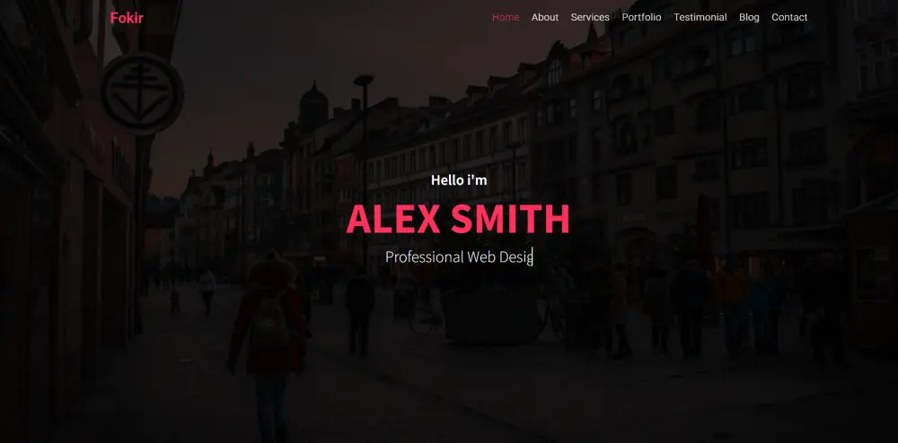 تصميم Landing Page احترافية باستخدام HTML, CSS, JavaScript