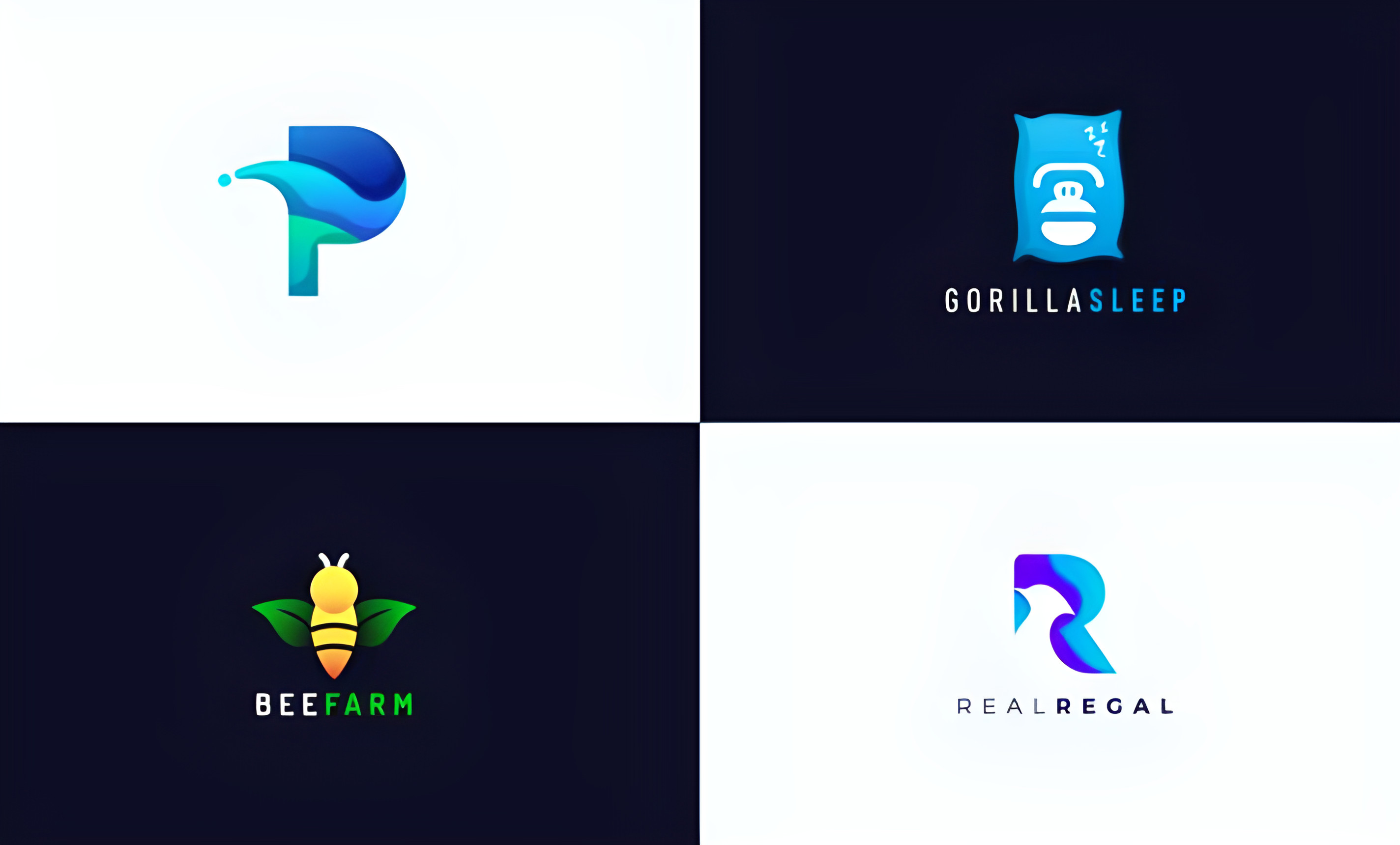 سأصمم شعارًا بسيطًا حديثًا وفاخرًا