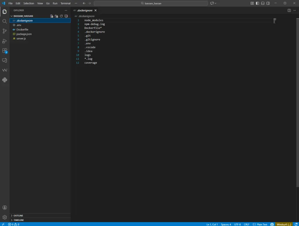 سأقوم بتجميع تطبيقك باستخدام Docker لتسهيل التشغيل والنشر بكفاءة عالية  🐳  فى 3 أيام!