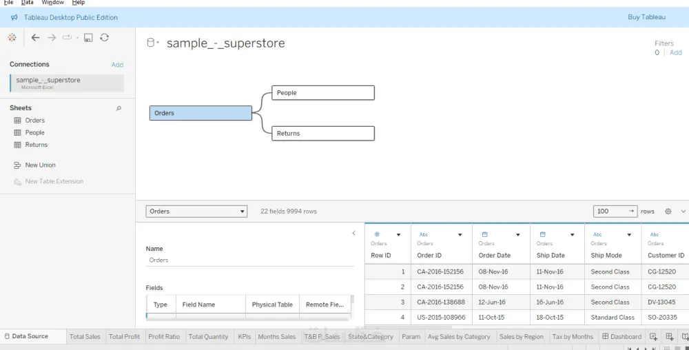 تصميم لوحات بيانات  احترافية باستخدام Tableau