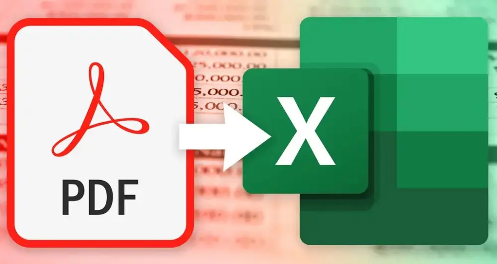 تحويل الداتا من ملف pdf الى ملف excel بإحترافية