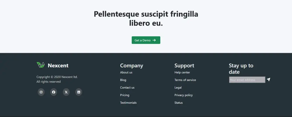 صفحة هبوط متجاوبة مع كل الأجهزة