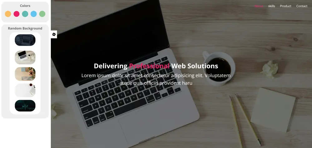 Landing Page تبرز مشروعك باحترافية مصممة بـ HTML وCSS فقط