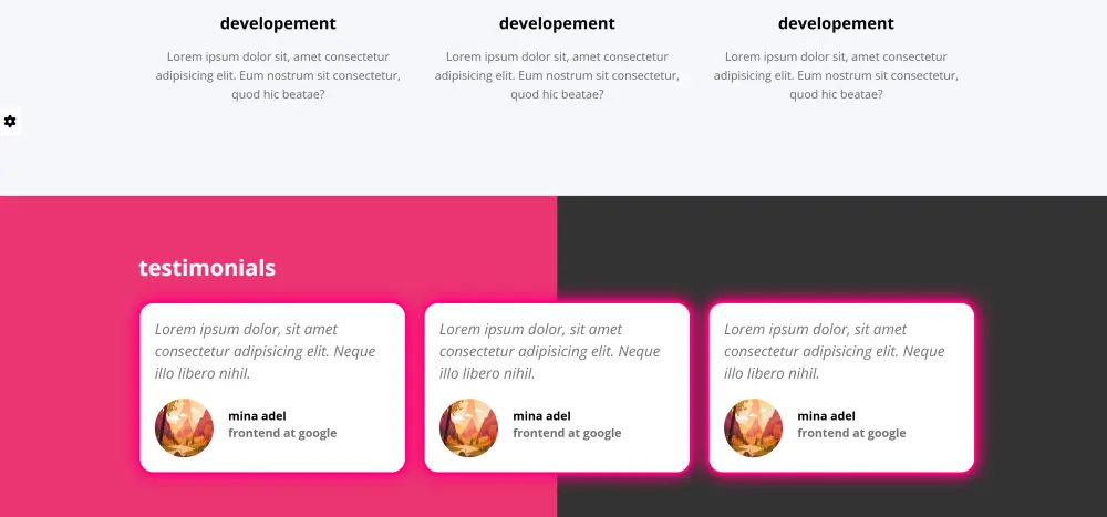Landing Page تبرز مشروعك باحترافية مصممة بـ HTML وCSS فقط