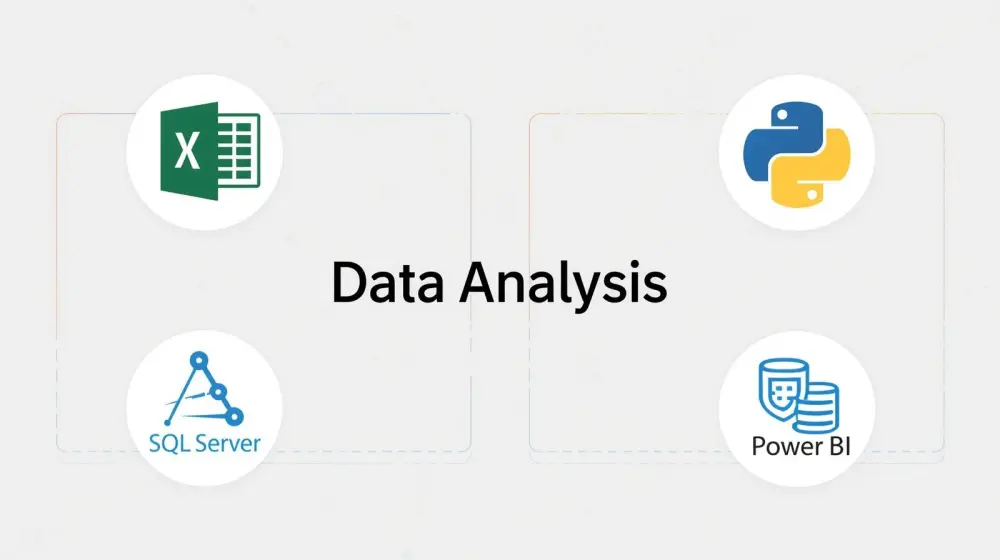 تحليل وتنظيم البيانات وإنشاء لوحة تحكم ( Dashboard ) احترافية باستخدام Excel / Power BI / SQL / Python
