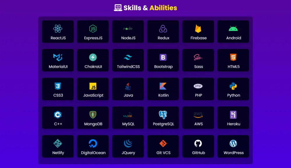 انشاء البروتفليو الخاص بيك باستخدم HTML & CSS & Javascript