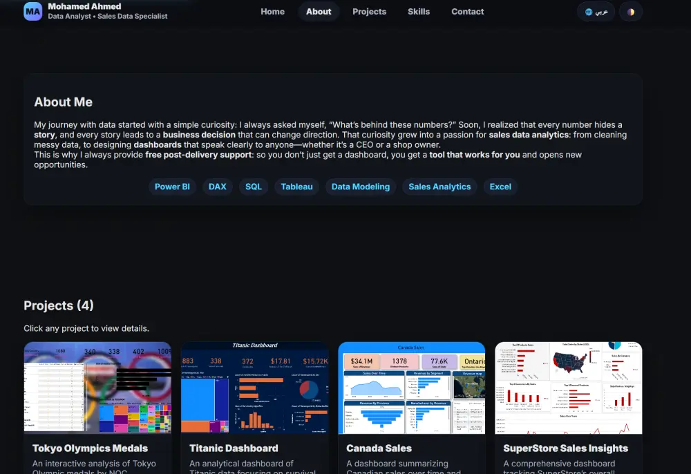 تصميم بورتفوليو يُظهر أعمالك بأفضل صورة