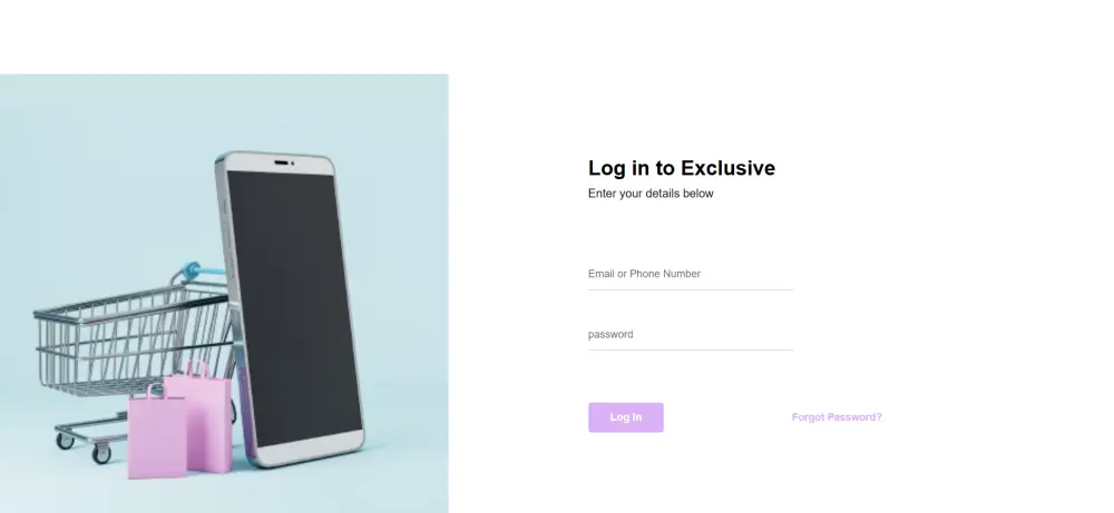 تصميم موقع تجارة إلكترونية متجاوب باستخدام HTML، CSS ,JavaScript