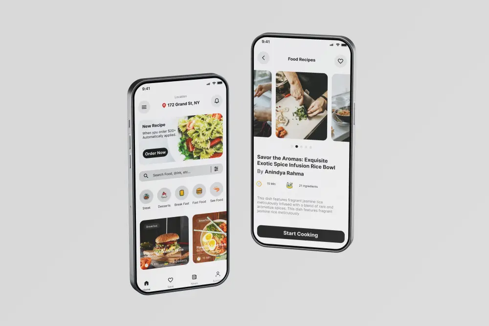تصميم UI UX احترافي لتطبيقات الموبايل