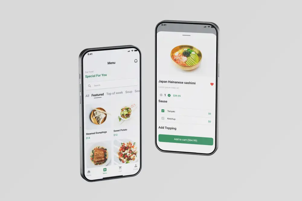 تصميم UI UX احترافي لتطبيقات الموبايل