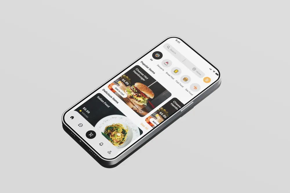تصميم واجهات مستخدم (UI/UX) عصرية واحترافية لتطبيقات الموبايل أو المواقع