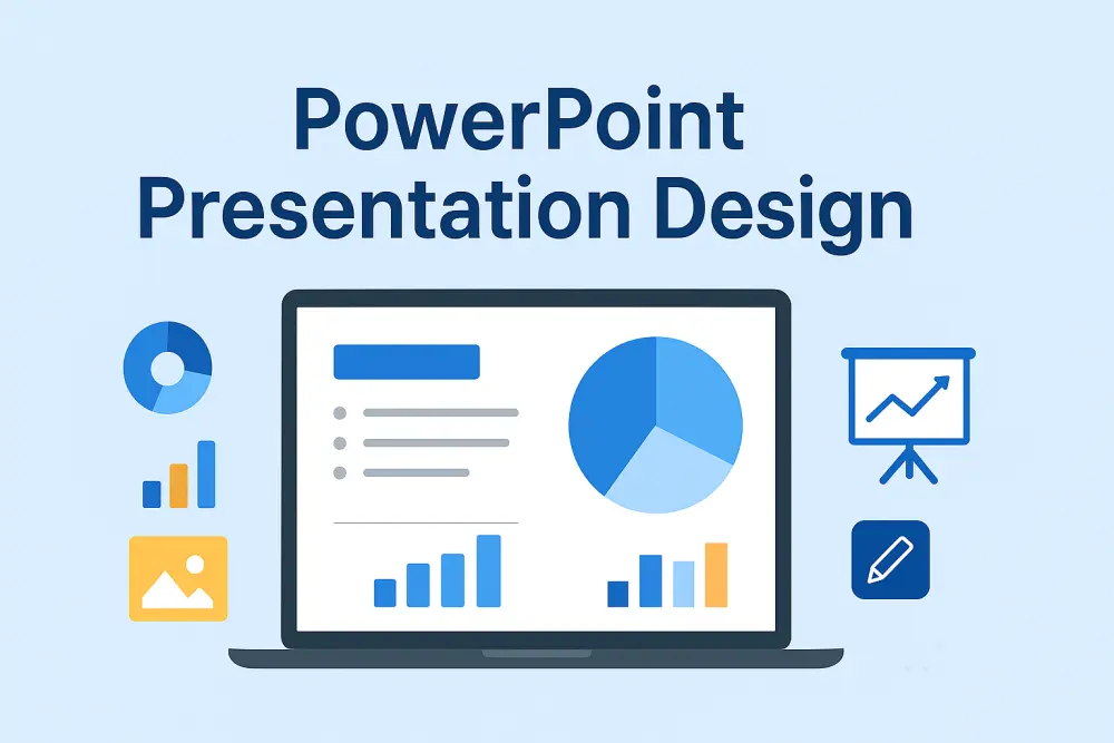 تصميم برزنتيشن احترافي وجذاب (PowerPoint / Google Slides)