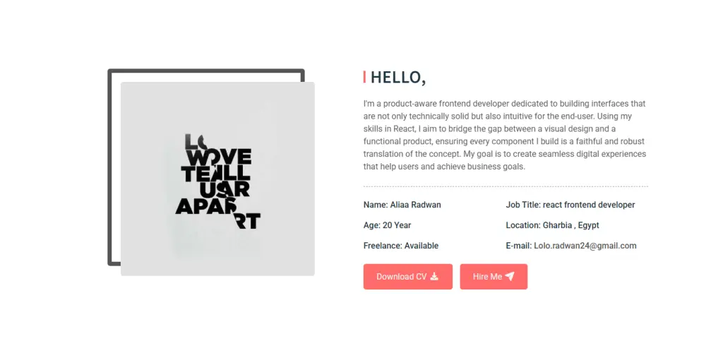 تصميم صفحة بورتفوليو أنيقة: بوابتك الرقمية لجذب الفرص.