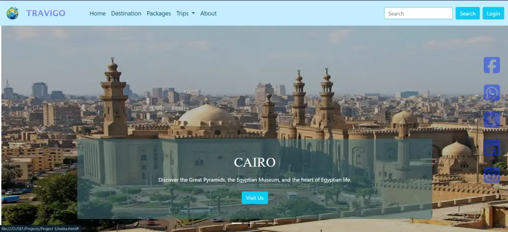 انشاء موقع الكتروني