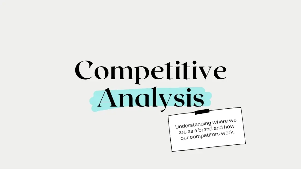 تحليل منافسين احترافي يساعدك تفهم نقاط قوتهم وضعفهم