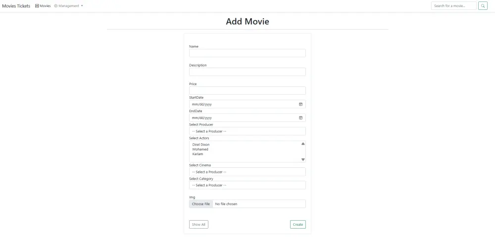 برمجة موقع متكامل باستخدام ASP.NET MVC وSQL Server