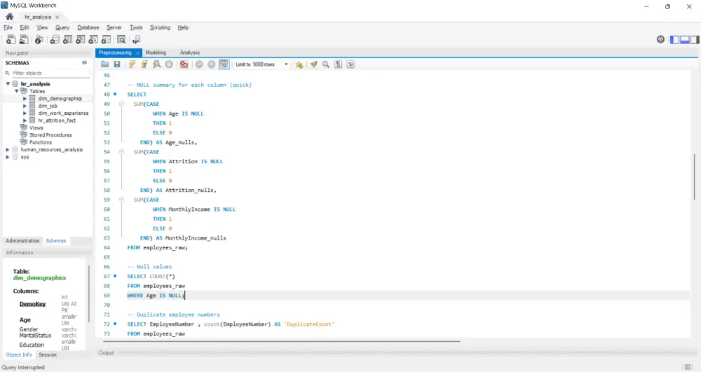 تحليل بيانات باستخدام SQL