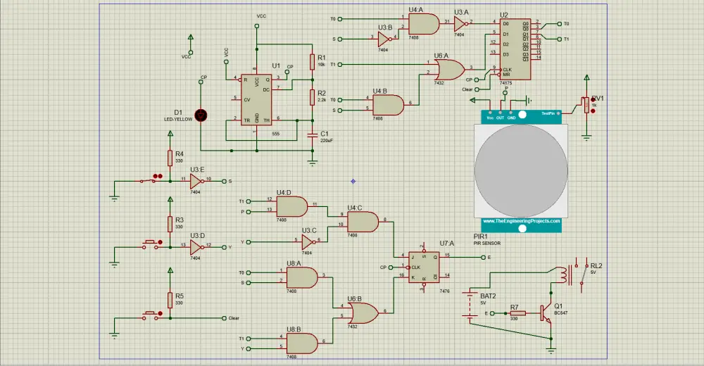 تصميم ومحاكاة الدوائر الإلكترونية باستخدام برنامج Proteus