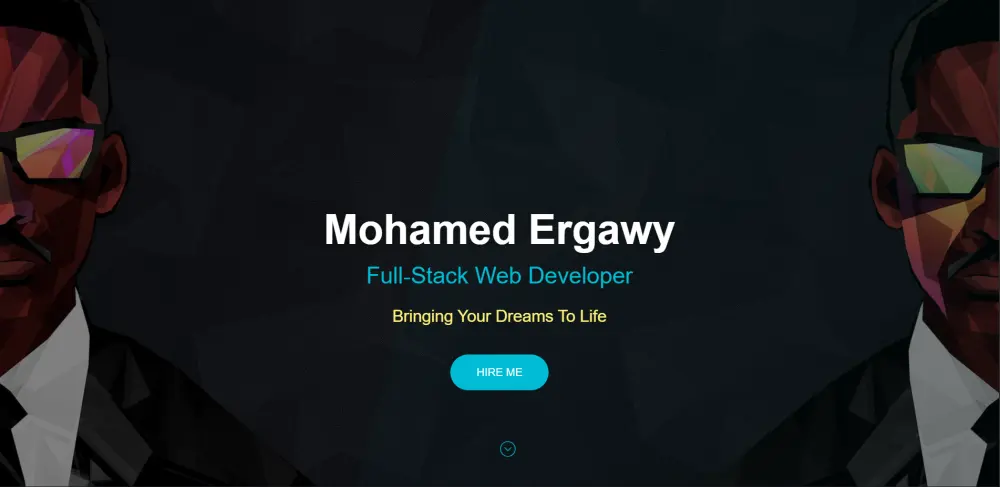 تطوير موقع بورتوفوليو شخصي محترف (portfolio)