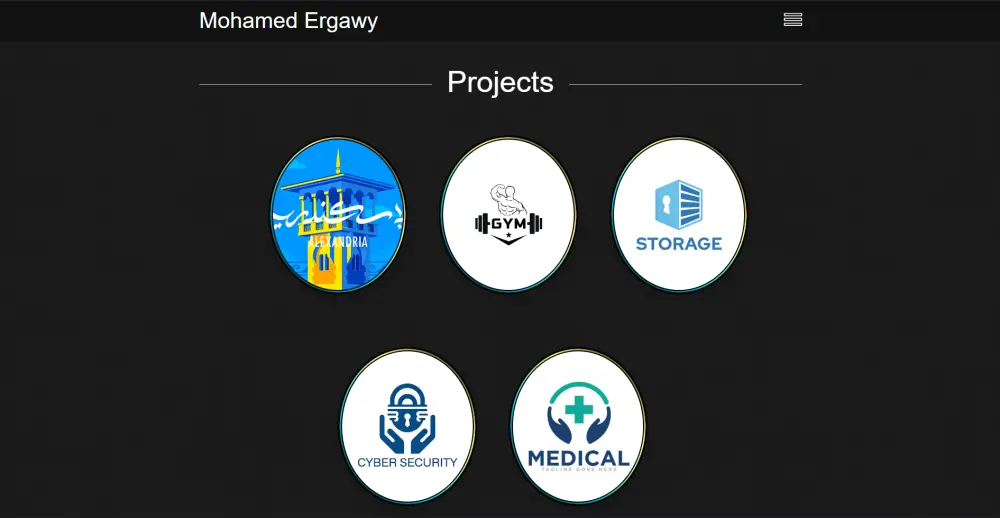 تطوير موقع بورتوفوليو شخصي محترف (portfolio)